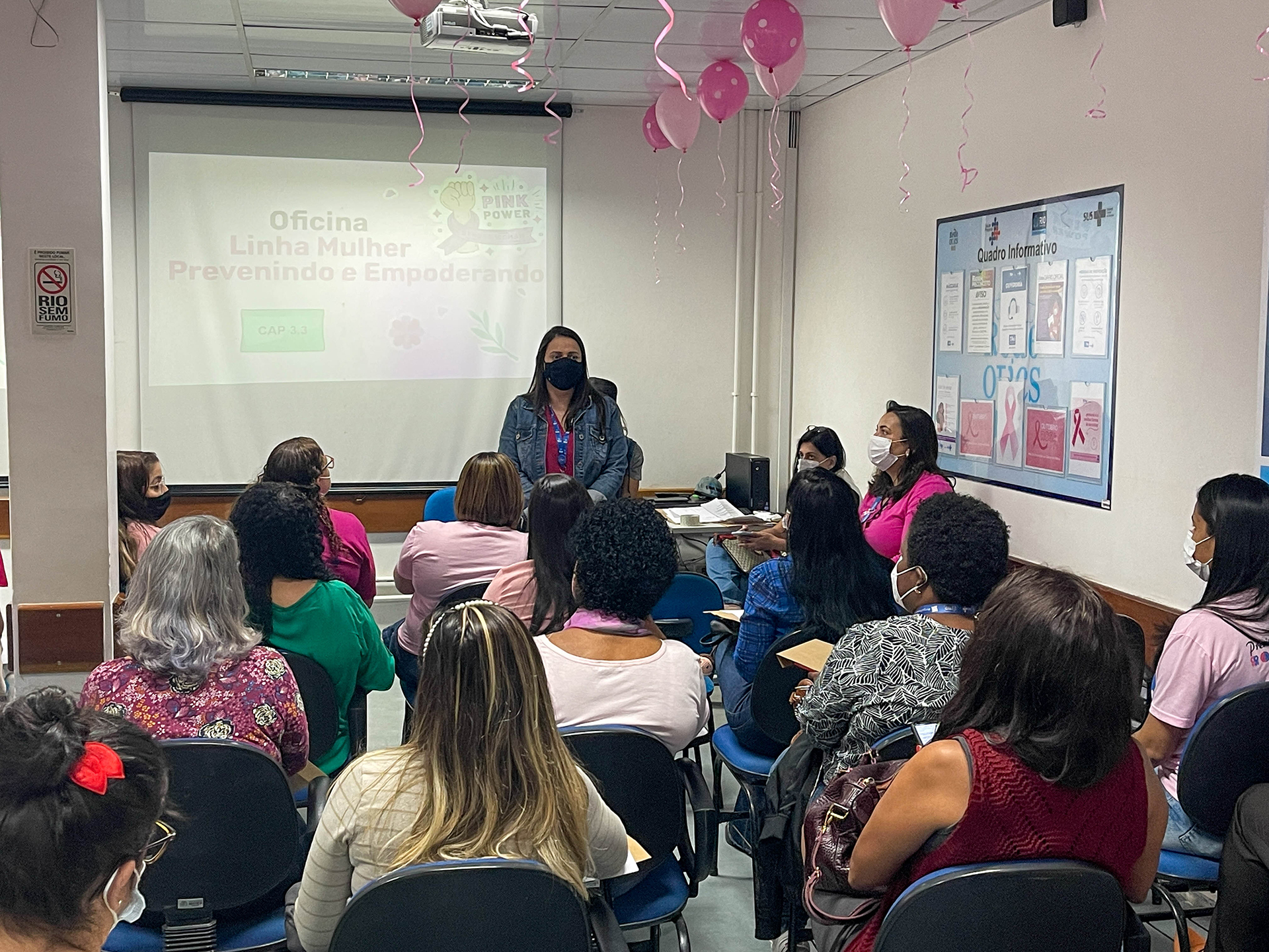 Oficina Linha da Mulher – Prevenindo e Empoderando