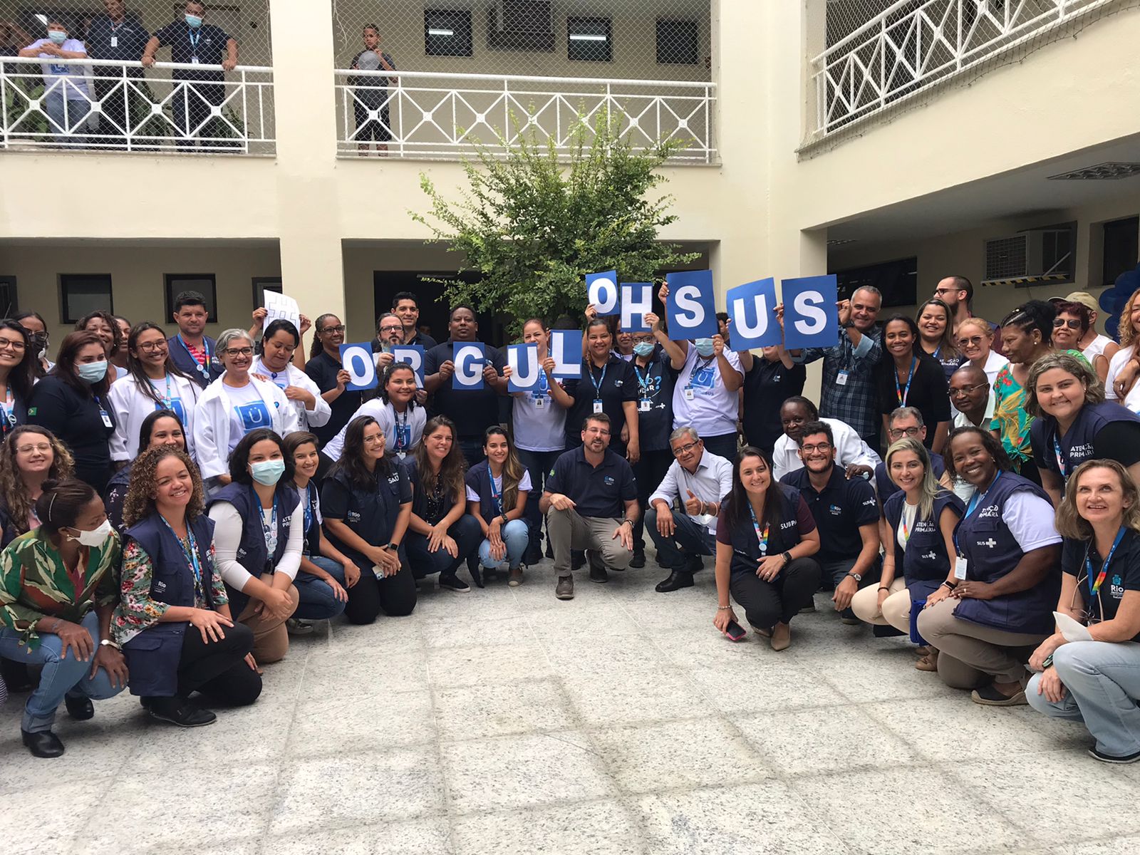 Reinauguração do CMS Carmela Dutra e do CMS Flávio do Couto Vieira