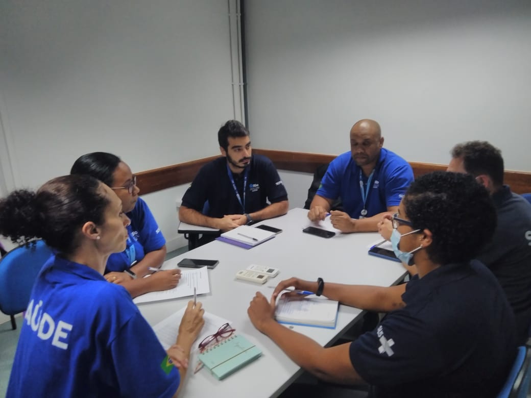 Reunião dos Profissionais de Educação Física