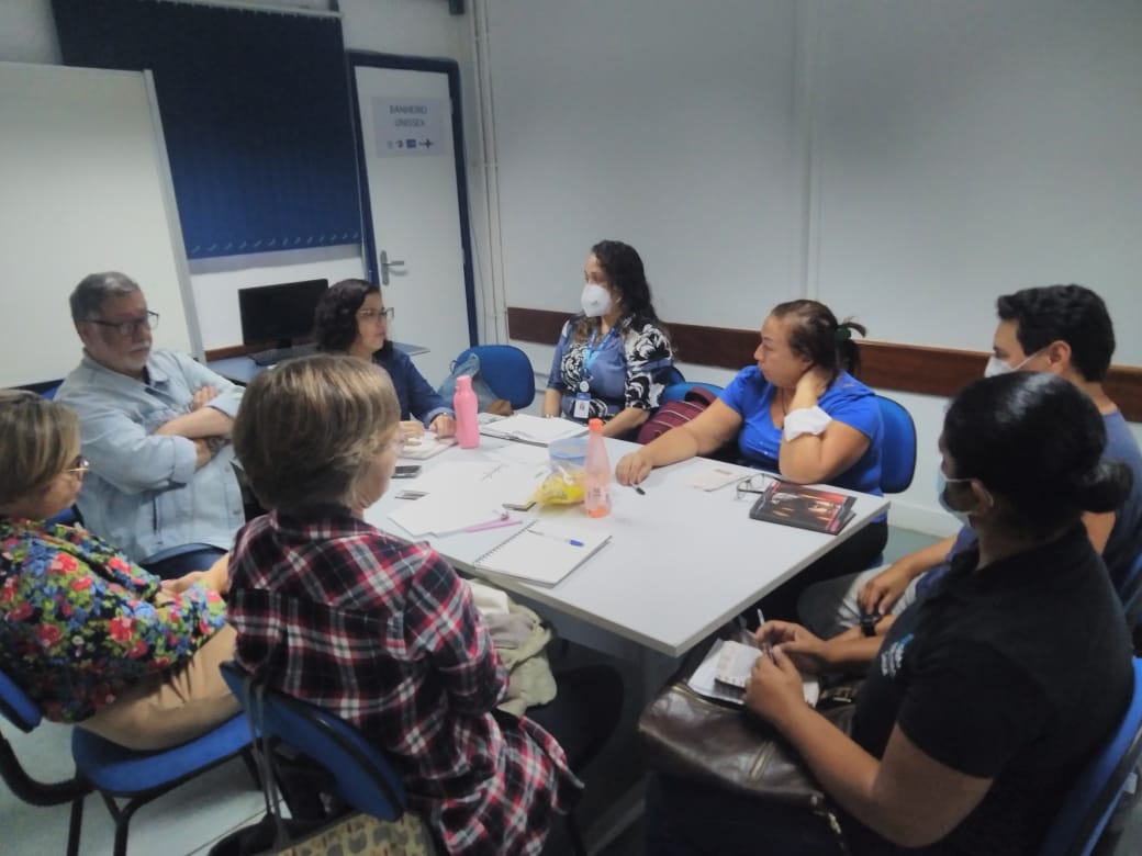 Reunião com Assistentes Sociais do NASF