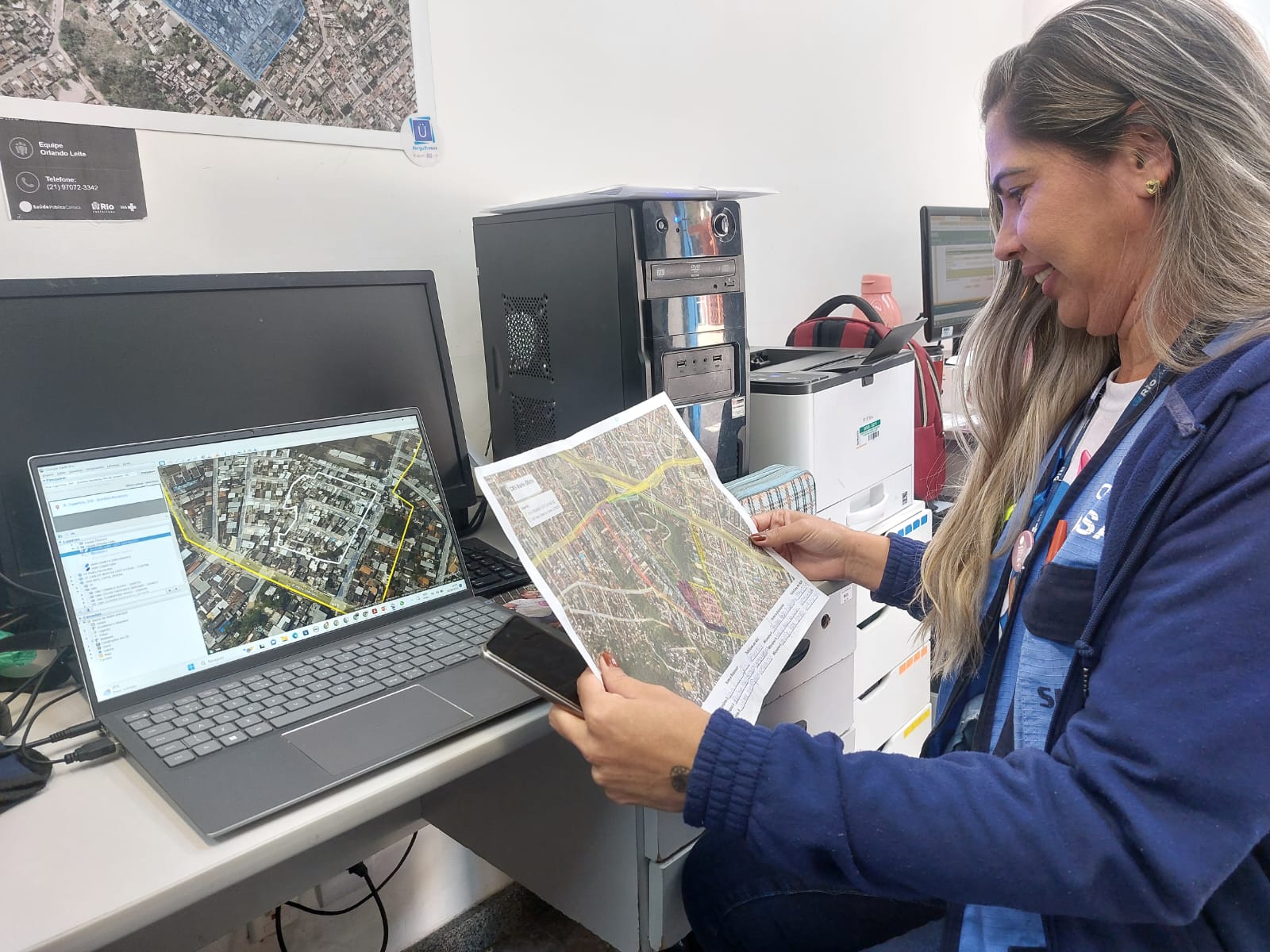 Territorialização do Centro Municipal de Saúde Mario Olinto de Oliveira