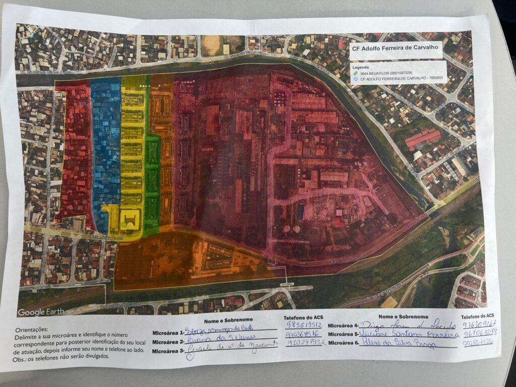 Territorialização da CF Adolfo Ferreira