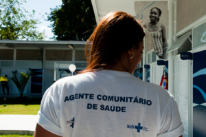 Agente comunitário de Saúde, profissional fundamental dentro da estrutura da Atenção Primária em Saúde (APS).