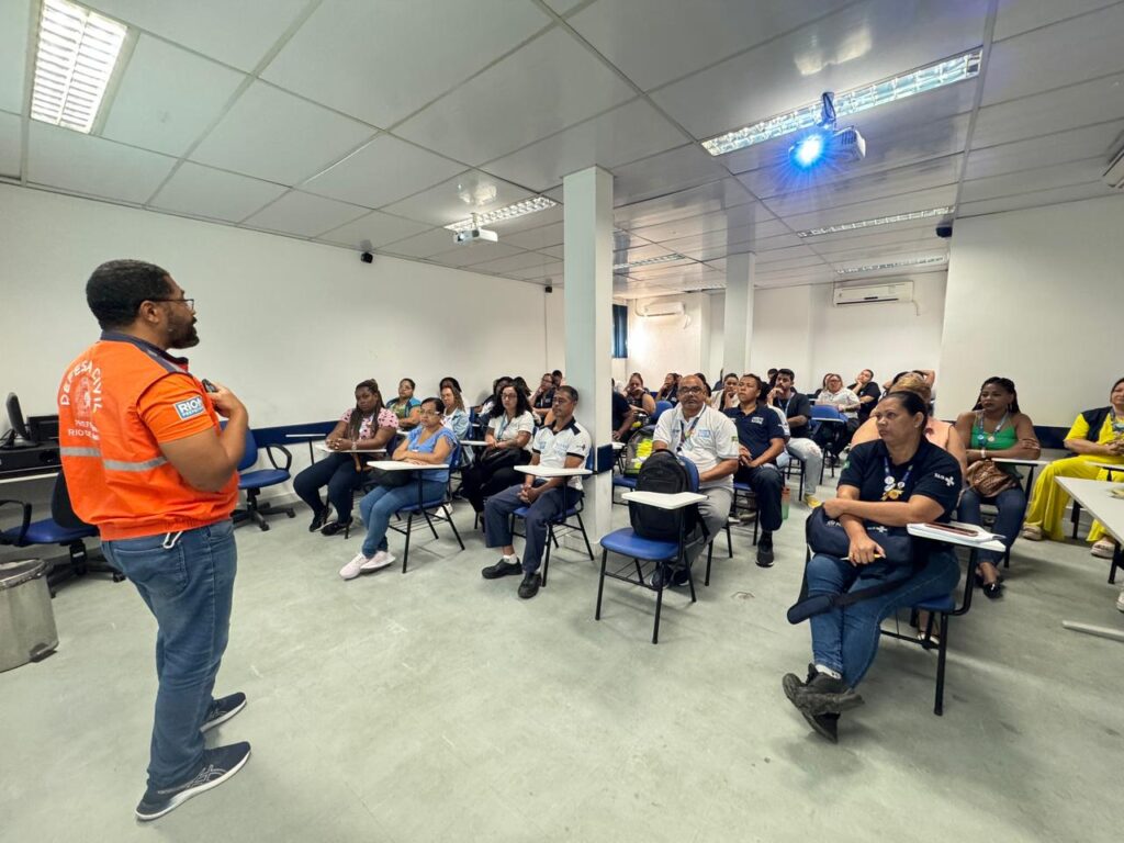 Treinamento do Núcleo de Proteção, Defesa Cívil e Saúde