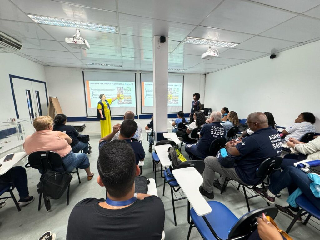 Treinamento do Núcleo de Proteção, Defesa Cívil e Saúde