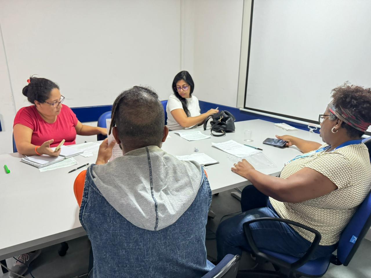 Ensaio de Esquete do Grupo Saúde Carioca