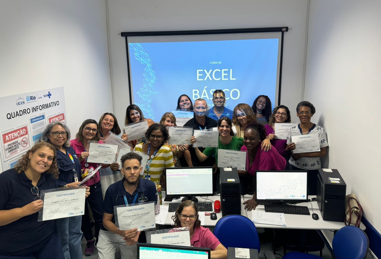 2ª Turma de Excel Básico no OTICS-Rio Madureira