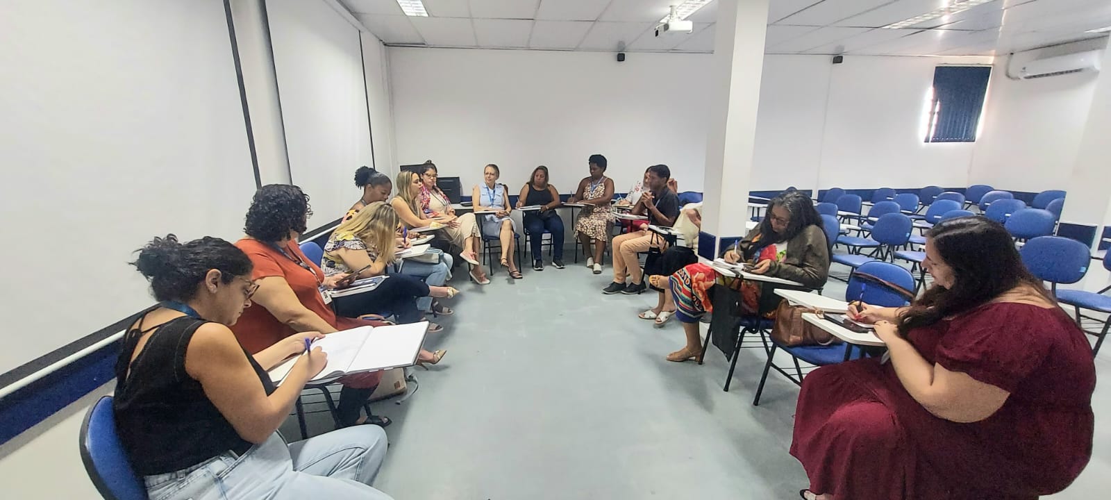 Reunião do Núcleo de Saúde na Escola e na Creche