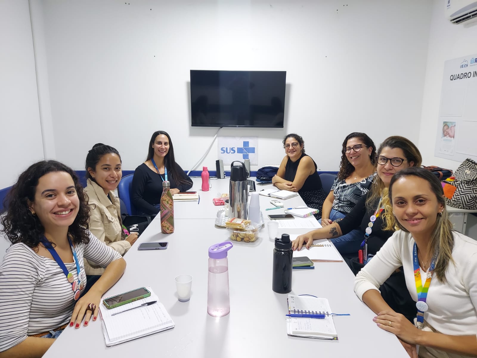 Reunião com as Psicólogas da Equipe e-multi