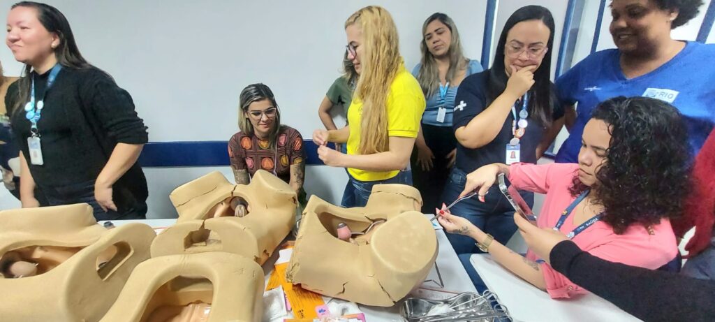 3º dia do Treinamento de Inserção, Revisão e Remoção do DIU