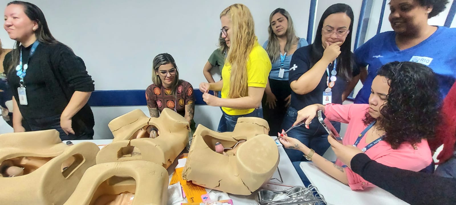 3º Dia do Treinamento de Inserção, Revisão e Remoção do DIU