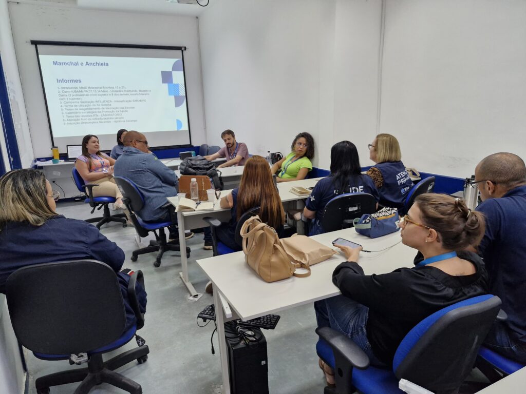 Reunião Mensal de Gestores - TEIAS Marechal Hermes e Anchieta