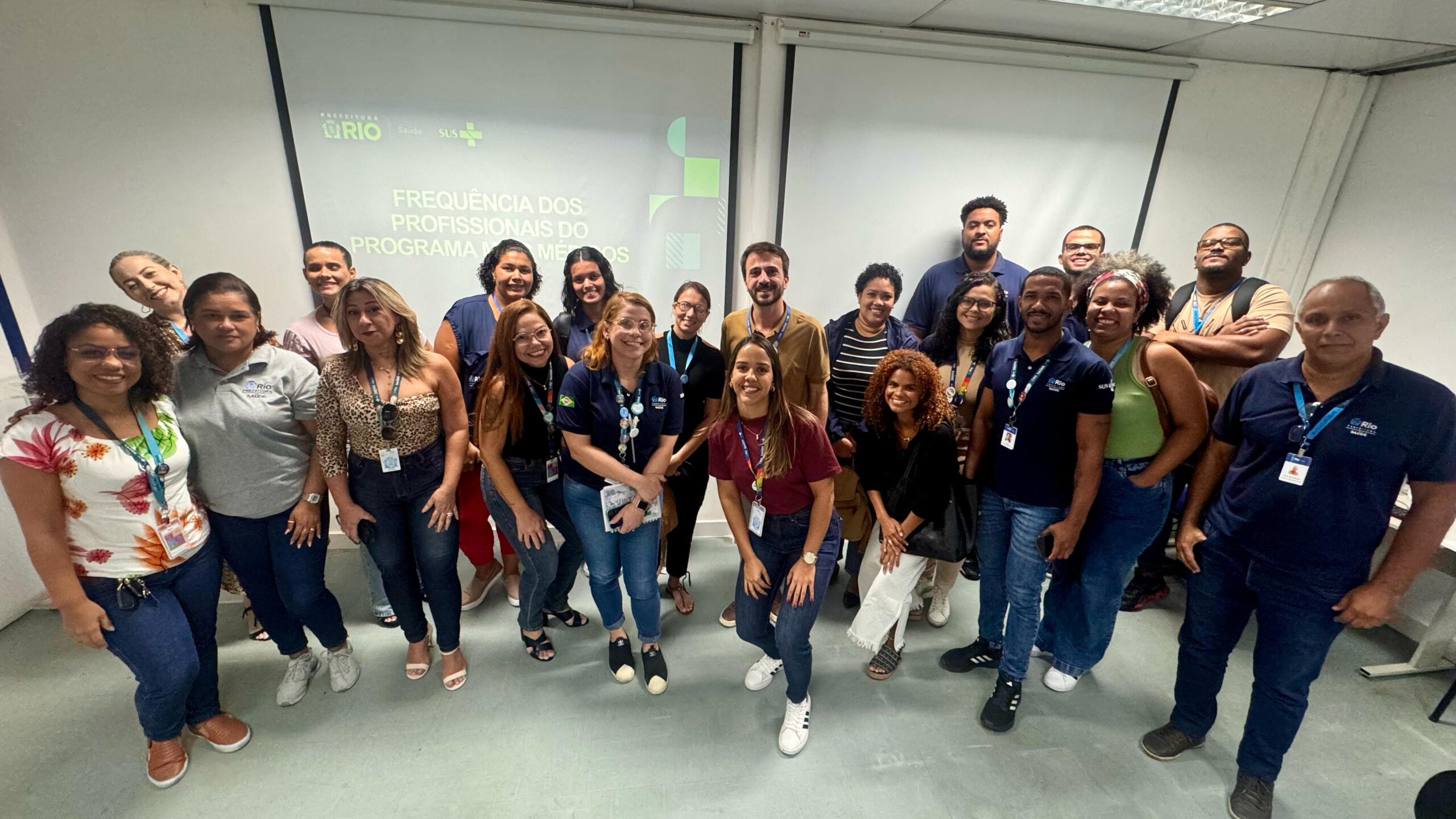 Alinhamento da Frequência dos Profissionais do Programa Mais Médicos