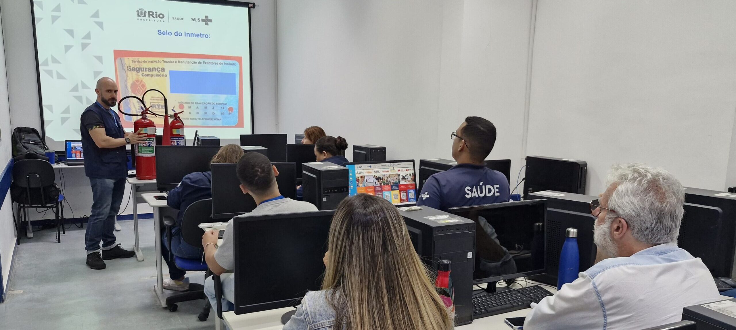 Treinamento Básico de Manuseio de Extintores