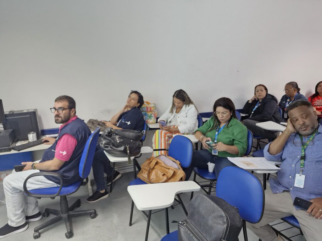 Segundo dia do Treinamento de Inserção, Revisão e Remoção de DIU