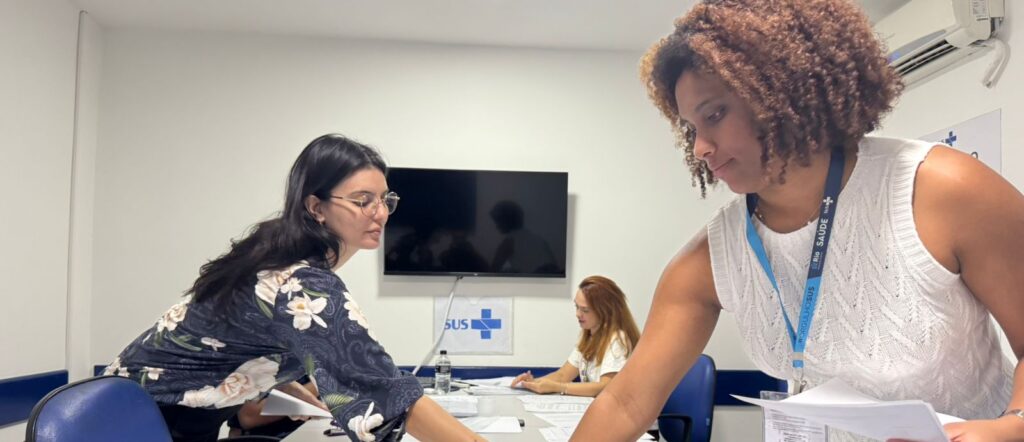 planejamento sobre a Oficina Unidos pela Cura