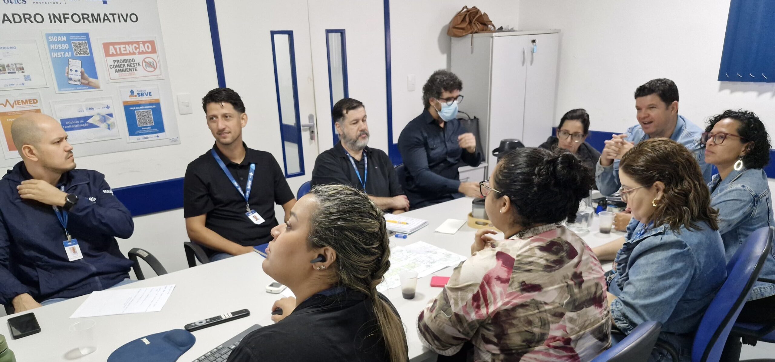 Reunião da Equipe de Engenharia
