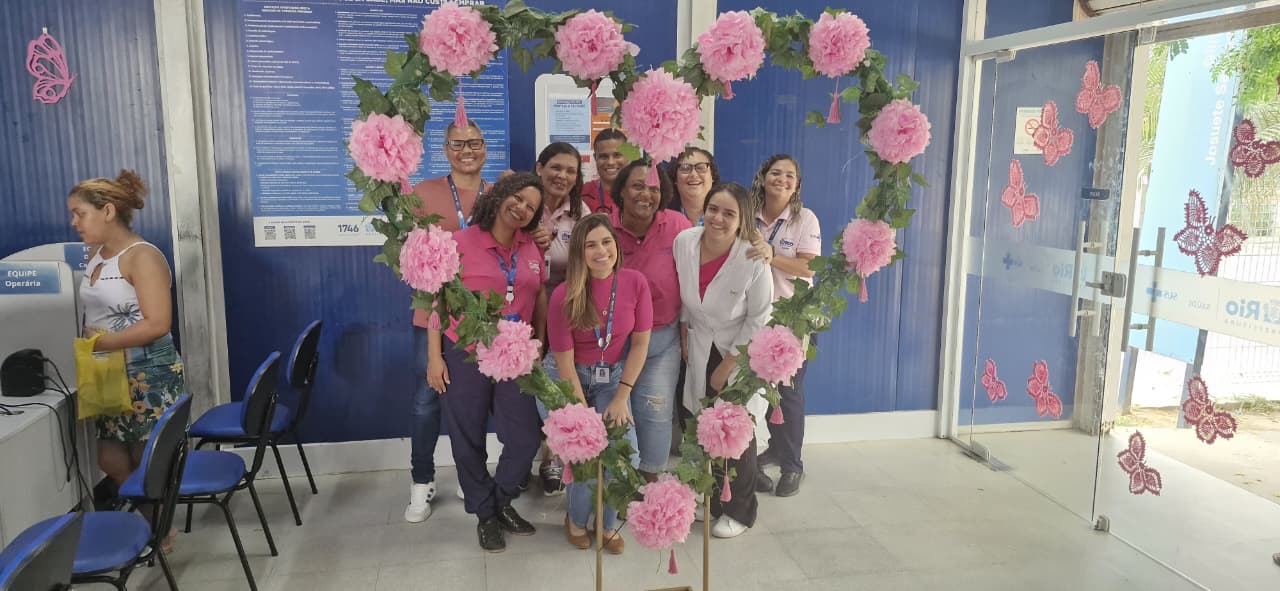 Ações do Dia D das Campanhas de Multivacinação e Outubro Rosa.