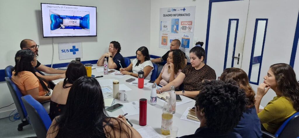 Alinhamento de supervisão do dia D de multivacinação