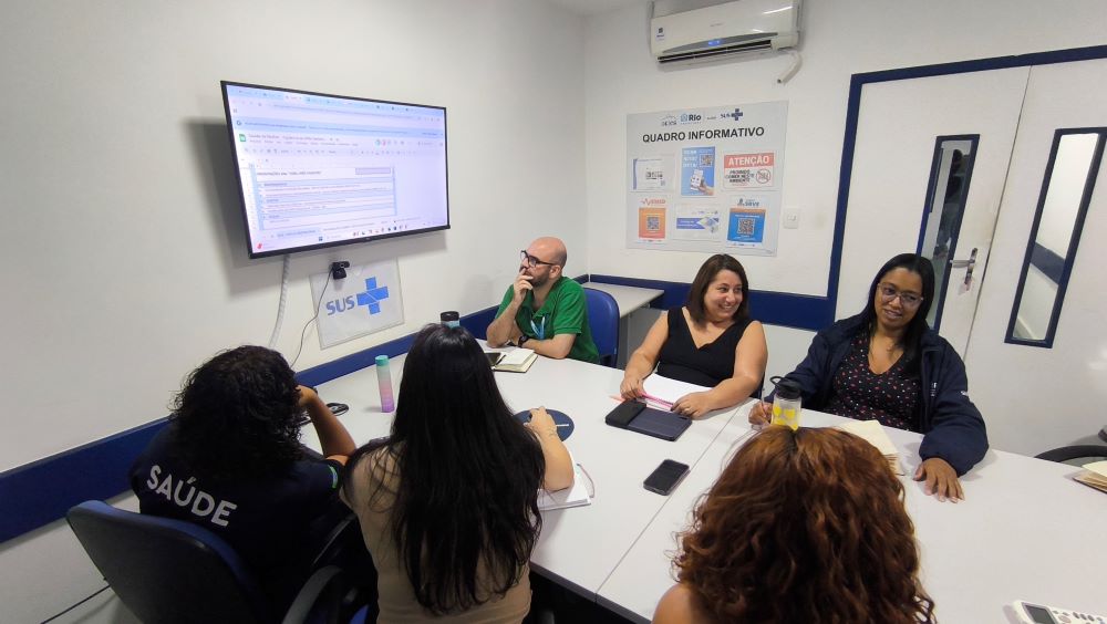 Reunião de alinhamento de Sífilis Congênita