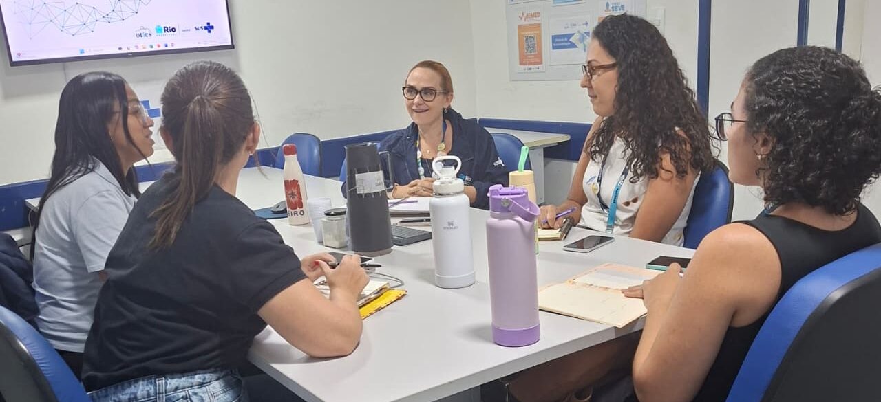 Reunião com o Setor de Planejamento da SPDM sobre Indicadores da Linha da Criança