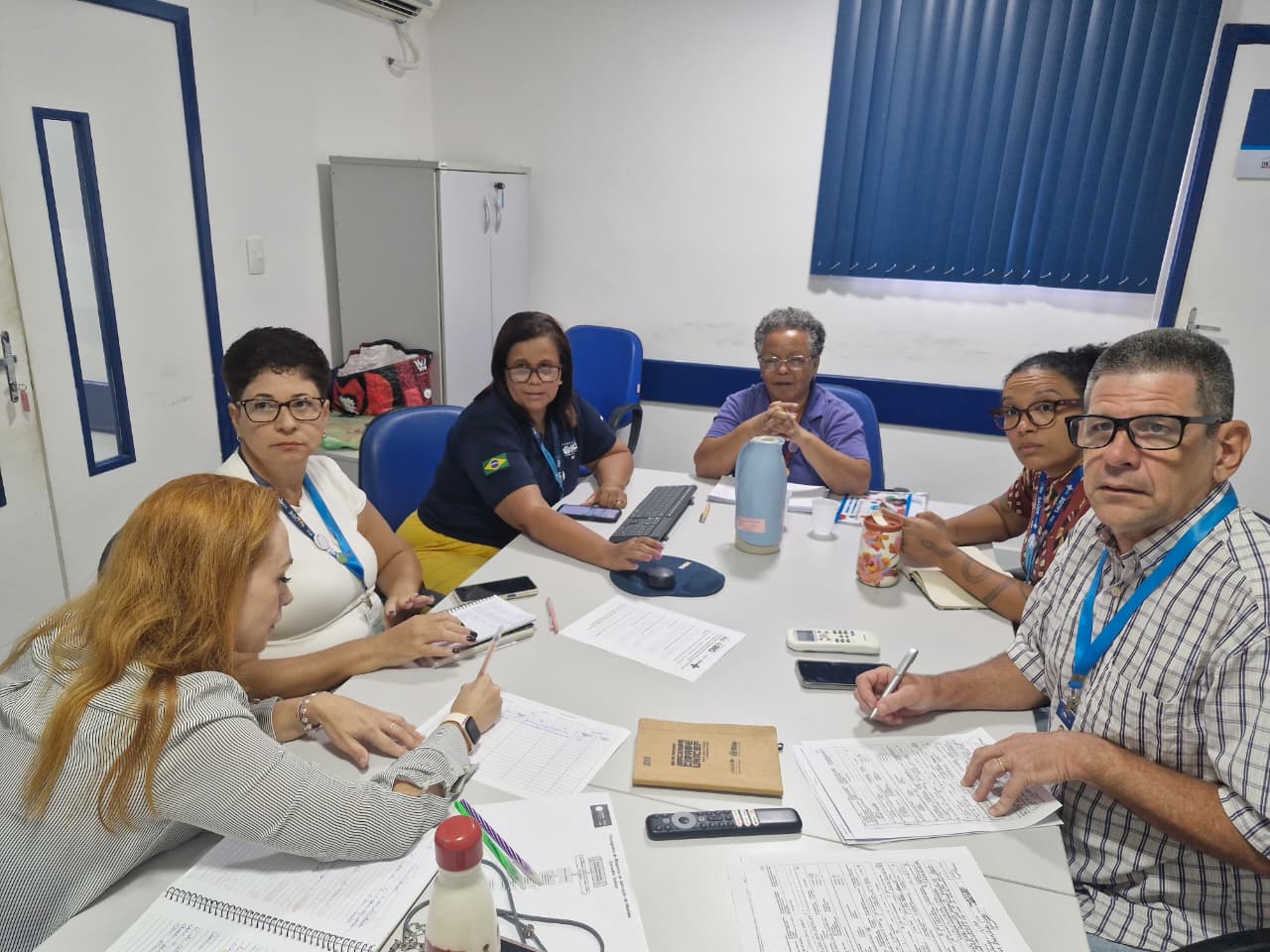 Reunião sobre Práticas Integrativas e Complementares em Saúde e Linha de Violência