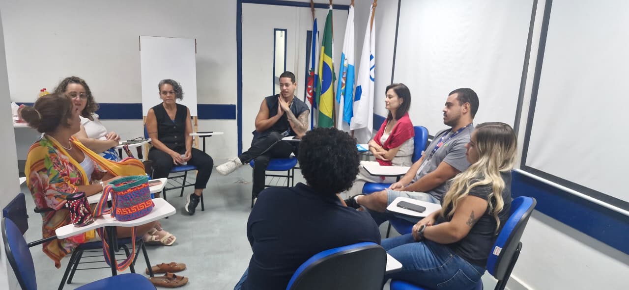 Reunião do Projeto de Educação Permanente Nós na Rede