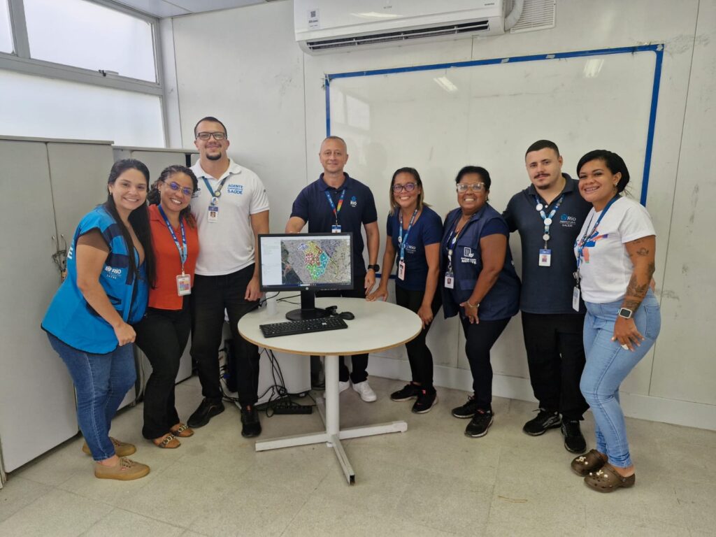 Territorialização CF Profª Maria de Azevedo Rodrigues Pereira - Professora Santinha